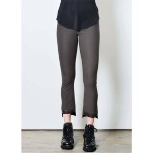 ELAINE KIM Olga Tech Stretch Pants in Espresso Size M